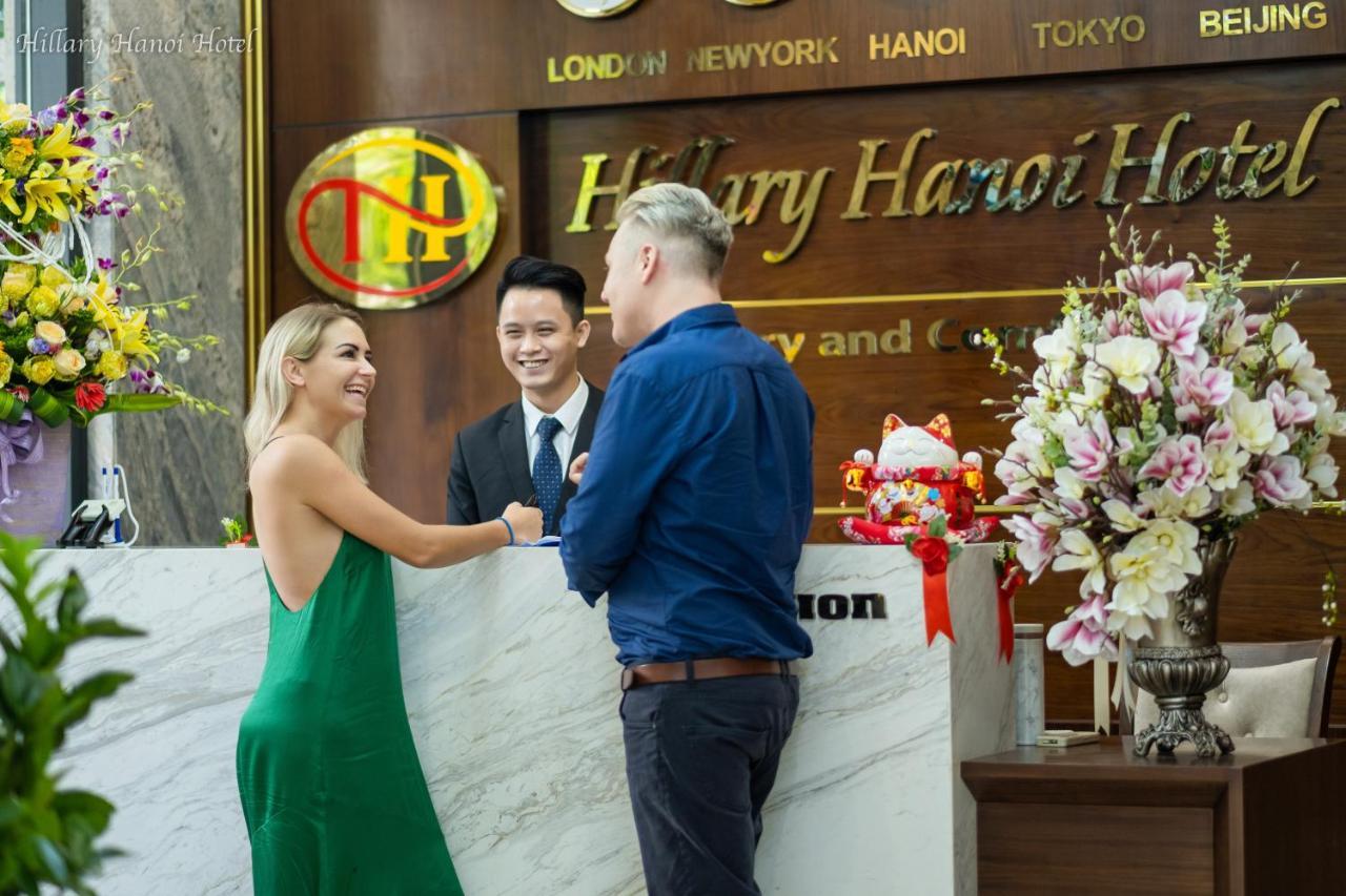 Hillary Hanoi Hotel Buitenkant foto