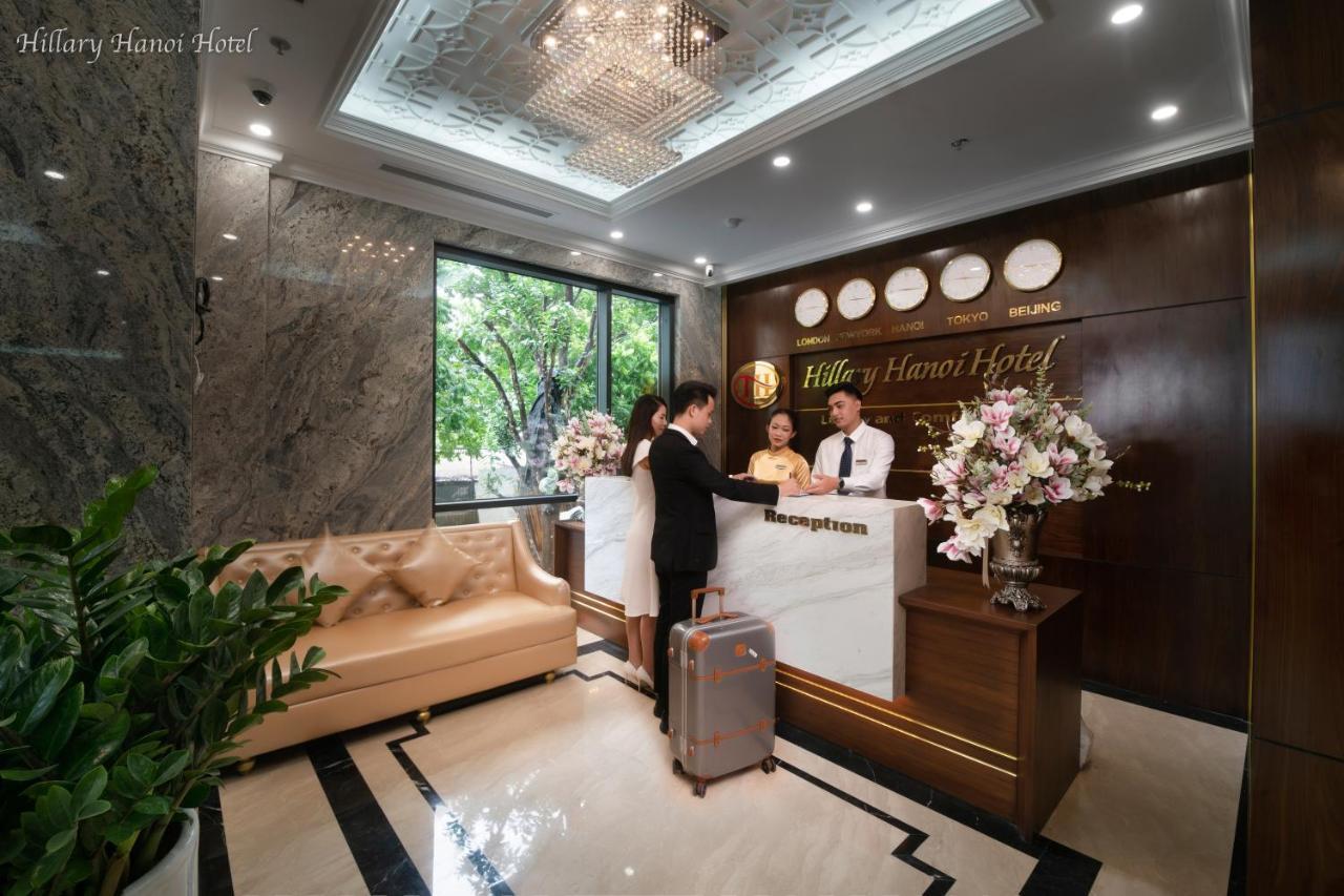 Hillary Hanoi Hotel Buitenkant foto